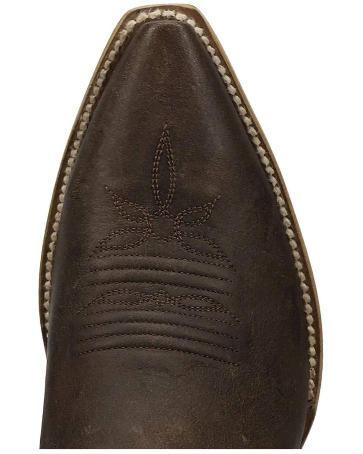 Image #6 - Dan Post Women's Prairie Dancer Tall Western Boots - Snip Toe, Brown, hi-res
