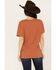 Image #4 - White Crow Women's She's Country Short Sleeve Graphic Tee, Rust Copper, hi-res
