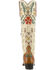 Image #5 - Old Gringo Women's Full Bloom Tall Western Boots - Snip Toe, Cream, hi-res