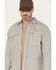 Image #2 - Ariat Men's Rebar FR Venice Printed Long Sleeve Snap Work Shirt - Big, White, hi-res