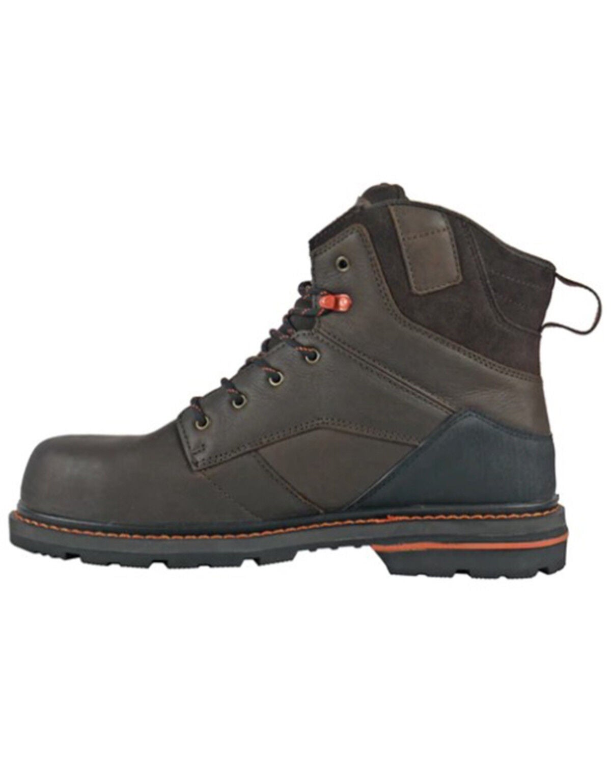 Image #3 - Hoss Men's Carson Lace-Up Work Boots - Composite Toe, Brown, hi-res