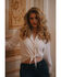 Image #1 - Idyllwind Women's Sonora Long Sleeve Snap Western Shirt, Cream, hi-res