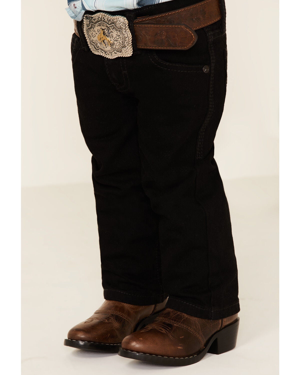 Cody James Toddler Boys' Night Rider Rigid Relaxed Bootcut Jeans