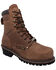 Image #1 - Ad Tec Men's 9" Logger Boots - Steel Toe, Black, hi-res