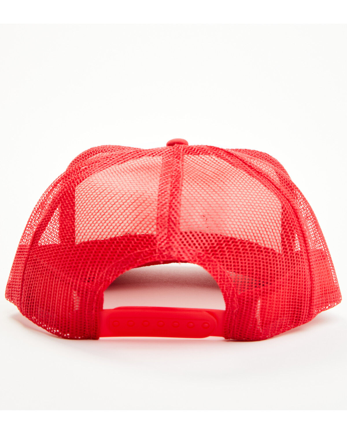 Image #3 - Rodeo Hippie Women's Bronco Buster Ball Cap, Red, hi-res