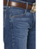 Image #2 - Wrangler Retro Men's Medium Wash Slim Straight Stretch Denim Jeans, Medium Wash, hi-res