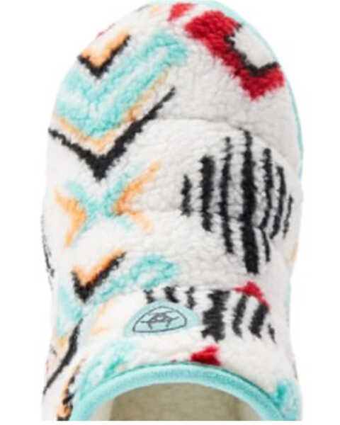 Image #4 - Ariat Women's Fleece Lined Slipper - Round Toe, Multi, hi-res