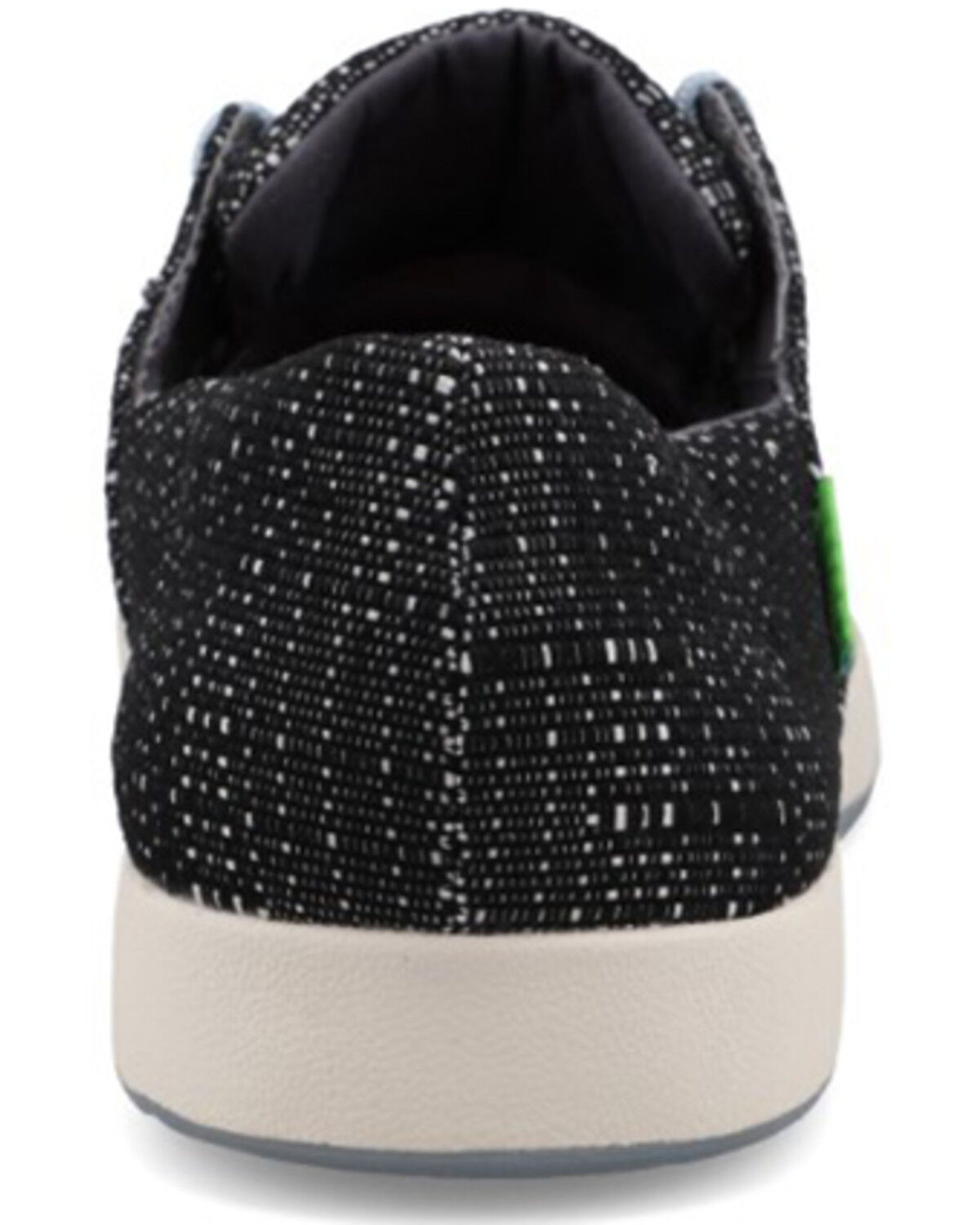 Image #5 - Twisted X Men's Boat Shoes - Moc Toe, Black, hi-res