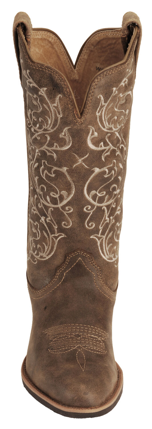 Image #4 - Twisted X Women's Fancy Stitched Western Performance Boots - Round Toe, Bomber, hi-res