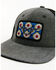 Image #2 - RopeSmart Men's Southwestern Rec Patch Mesh-Back Gray Ball Cap, Grey, hi-res