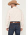 Image #4 - Wrangler X Cody Johnson Men's Striped Long Sleeve Button-Down Western Shirt, White, hi-res