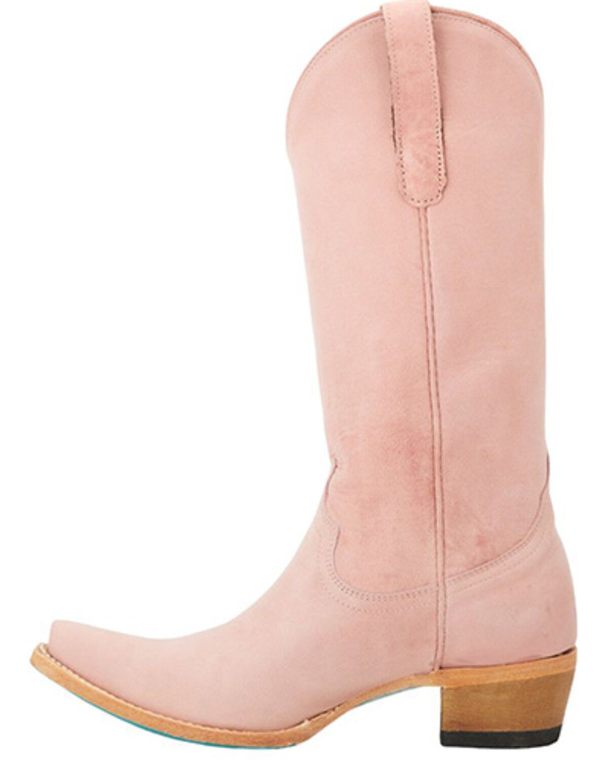 Image #3 - Lane Women's Emma Jane Tall Western Boots - Snip Toe, Blush, hi-res