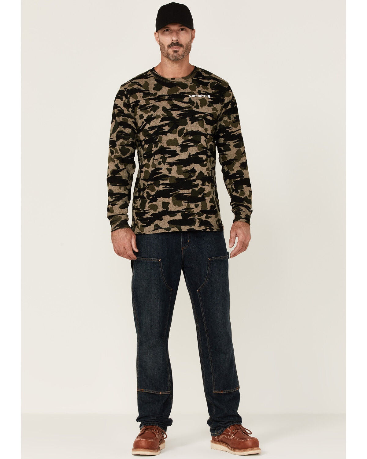 Carhartt Men's Black Blind Duck Camo 
