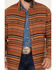 Image #3 - Pendleton Men's Striped Sherpa-Lined Snap Western Shirt Jacket, Brown, hi-res