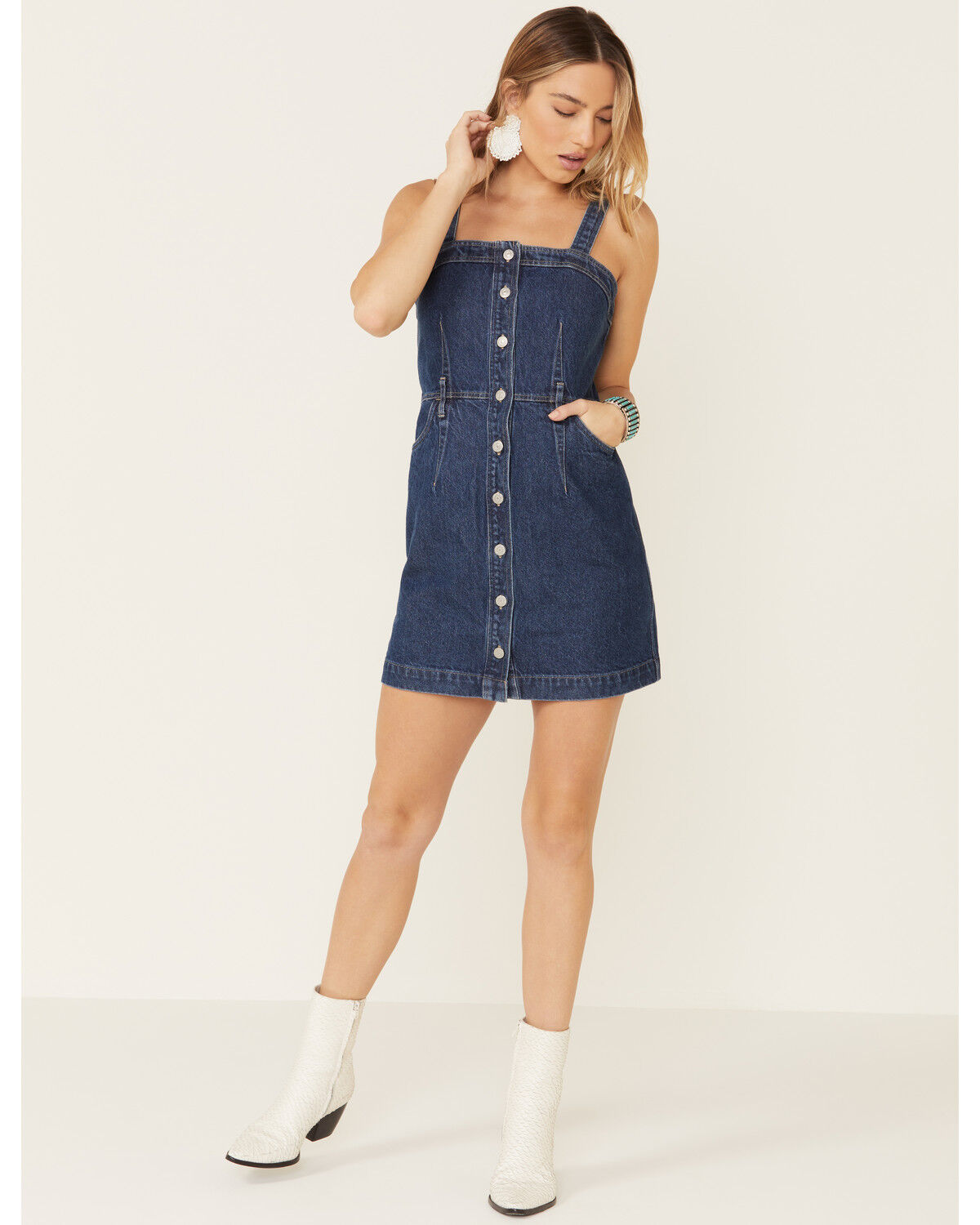 Levis denim overall dress