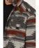 Image #3 - Cody James Men's Atoka Southwestern Print Long Sleeve Snap Western Shirt, Grey, hi-res