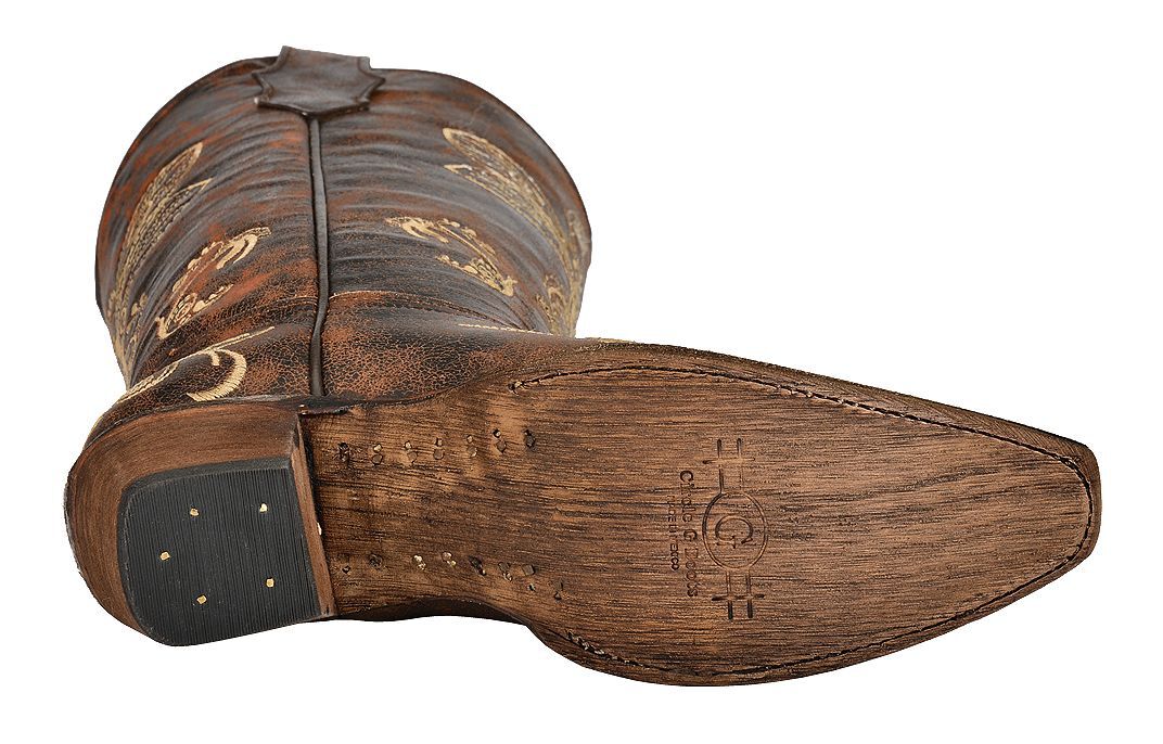 circle g women's dragonfly embroidered western boots