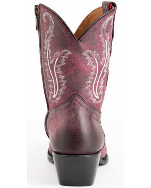 Image #4 - Ferrini Women's Molly Western Boots - Snip Toe , Purple, hi-res