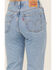 Image #4 - Levi's Women's 501® Original Lane Change Light Wash High Rise Straight Denim Jeans, Light Wash, hi-res
