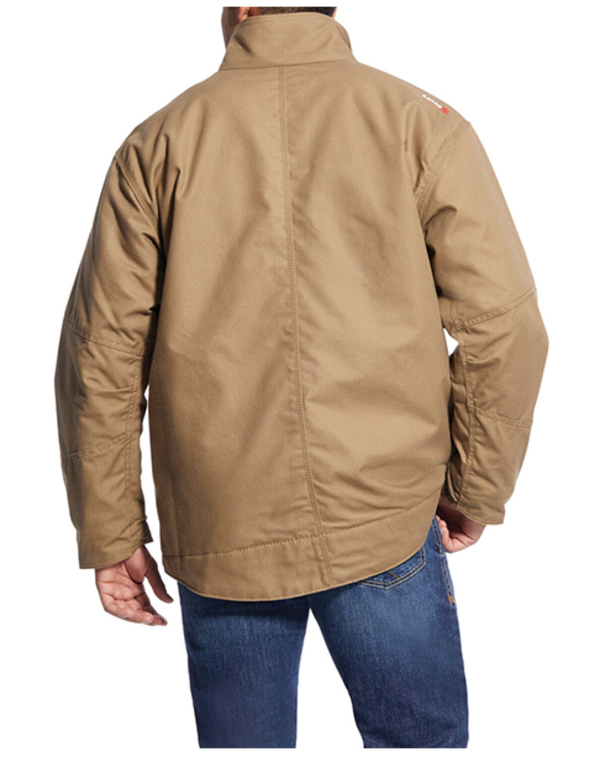 Image #2 - Ariat Men's FR Workhorse Field Jacket, Beige/khaki, hi-res