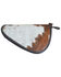 Myra Bag Brown & White Hair-on Leather Gun Cover, Brown, hi-res
