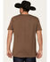 Image #4 - Cody James Men's Stay Free Short Sleeve Graphic T-Shirt, Dark Brown, hi-res