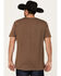 Image #4 - Cody James Men's Stay Free Short Sleeve Graphic T-Shirt , Dark Brown, hi-res