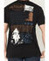 Image #4 - Ariat Men's Maximal College Short Sleeve Graphic T-Shirt, Black, hi-res