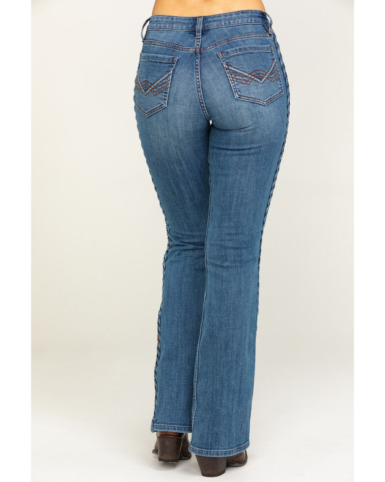 Idyllwind Women's Rebel Bluegrass Bootcut Jeans, Blue, hi-res