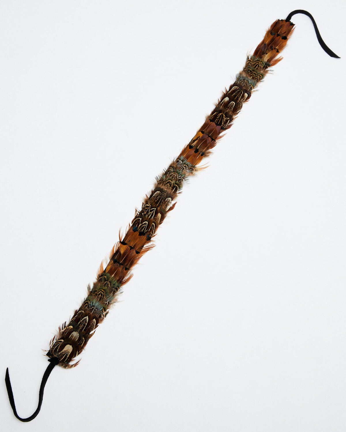 Image #2 - Austin Accent Feather Pheasant Hat Band, Natural, hi-res