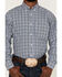 Ariat Men's Adriel Plaid Long Sleeve Button Down Western Shirt , Blue, hi-res
