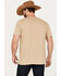 Moonshine Spirit Men's Label Maker Short Sleeve Graphic T-Shirt, Sand, hi-res