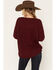 Image #4 - Cotton & Rye Women's Round Bottom Sweater, Burgundy, hi-res