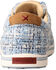 Twisted X Women's Kicks Casual Shoes - Moc Toe, Blue, hi-res
