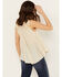 Image #4 - Molly Bracken Women's Crochet Sleeveless Peasant Top, Ivory, hi-res