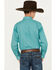 Image #4 - Cinch Boys' Geo Print Long Sleeve Button-Down Western Shirt, Turquoise, hi-res