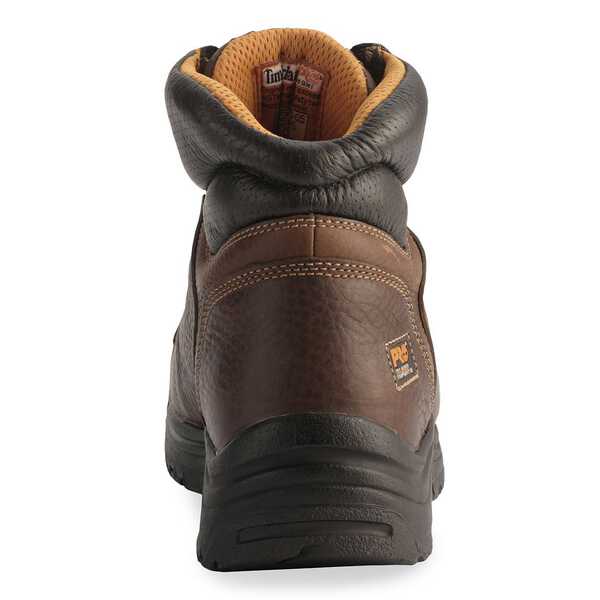 Image #7 - Timberland PRO TiTAN 6" Lace-Up Boots - Composite Toe, Brown, hi-res