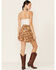 Image #4 - Z&L Women's Floral Tiered Mini Skirt, , hi-res