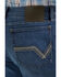 Image #4 - Wrangler 20X Men's Warren Medium Wash Slim Straight Stretch Denim Jeans - Tall , Medium Wash, hi-res