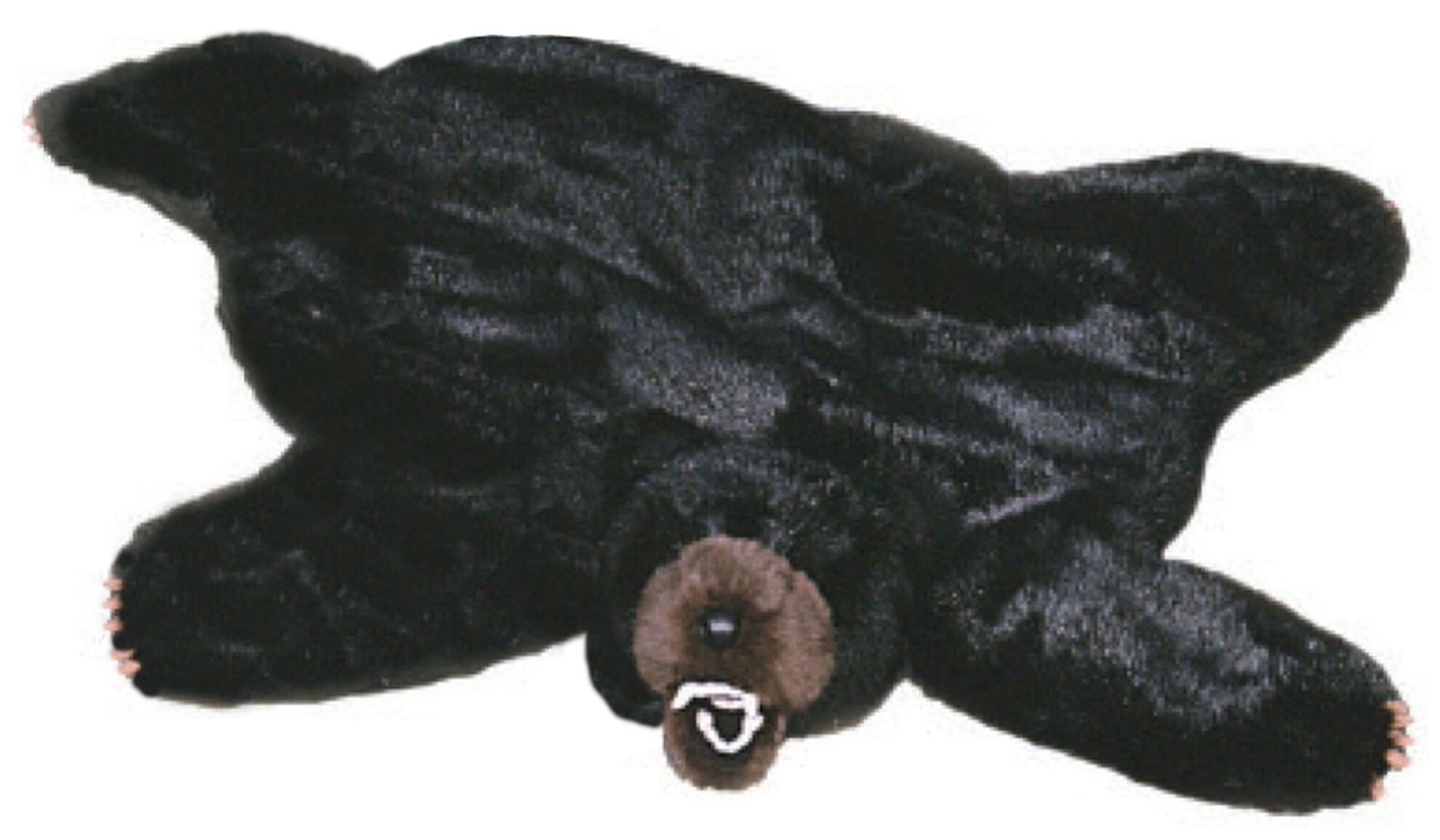 Image #1 - Carstens Home Small Black Bear Rug, Multi, hi-res