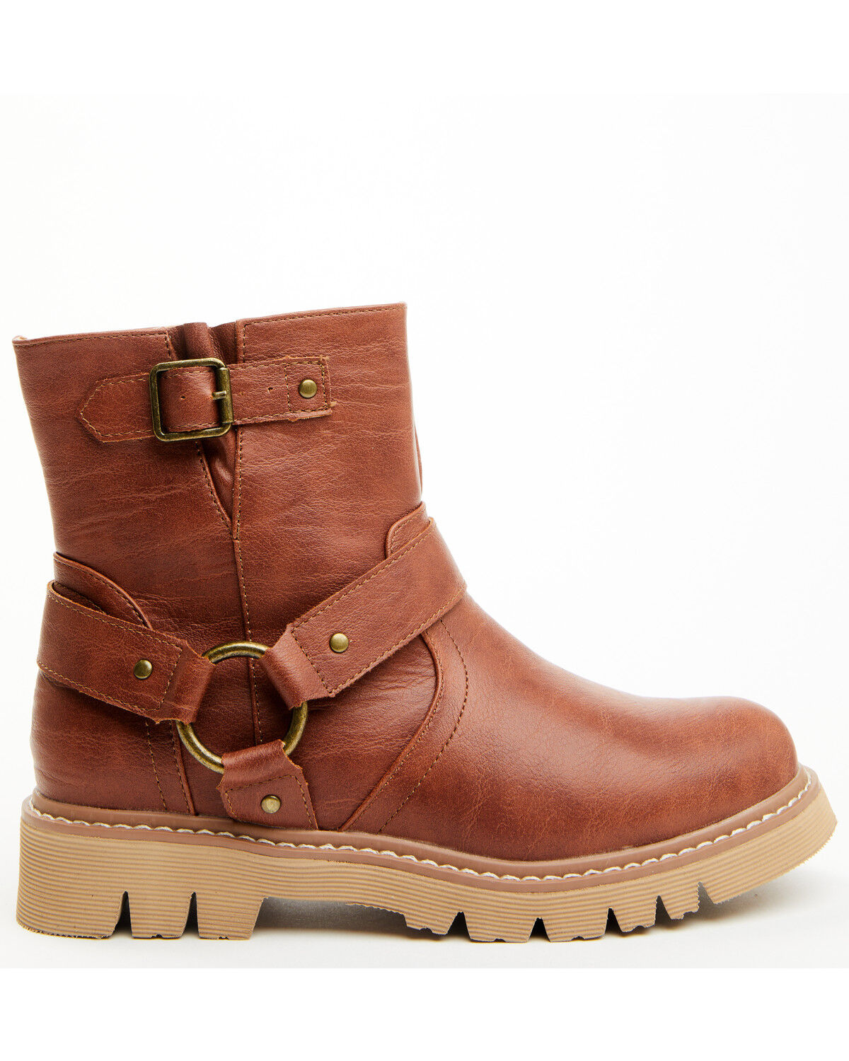 Image #2 - Corkys Women's Pick of the Patch Fashion Booties - Round Toe , Black, hi-res