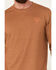 Image #3 - Hawx Men's Ombre Long Sleeve Graphic Work T-Shirt, Rust Copper, hi-res