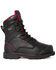 Image #2 - ROYER Men's 8" Revolt Interguard 2.0 Work Boots - Carbon Toe, Brown, hi-res