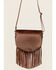 Image #3 - Idyllwind Women's Lenora Longhorn Tooled Leather Crossbody Bag, Brown, hi-res