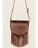 Image #3 - Idyllwind Women's Lenora Longhorn Tooled Leather Crossbody Bag , Brown, hi-res