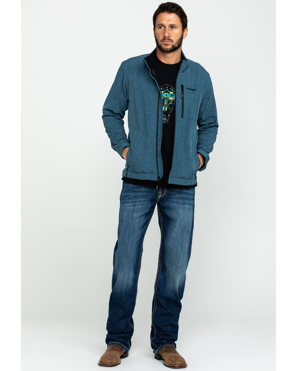 wrangler zip jacket