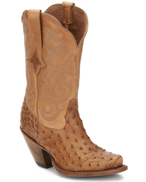 Image #1 - Tony Lama Women's Mindy Saddle Western Boots - Snip Toe, , hi-res