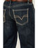 Image #4 - Rock & Roll Denim Men's Double Barrel Medium Wash Relaxed Bootcut Stretch Denim Jeans, Medium Wash, hi-res