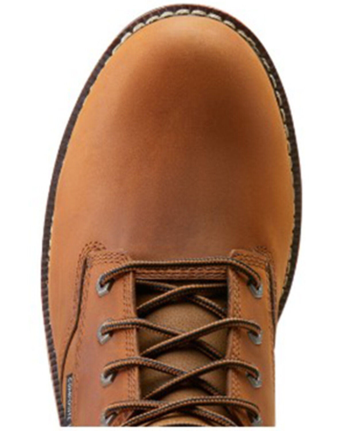 Image #4 - Ariat Men's 8" Logger Shock Shield Waterproof Work Boots - Composite Toe, Brown, hi-res