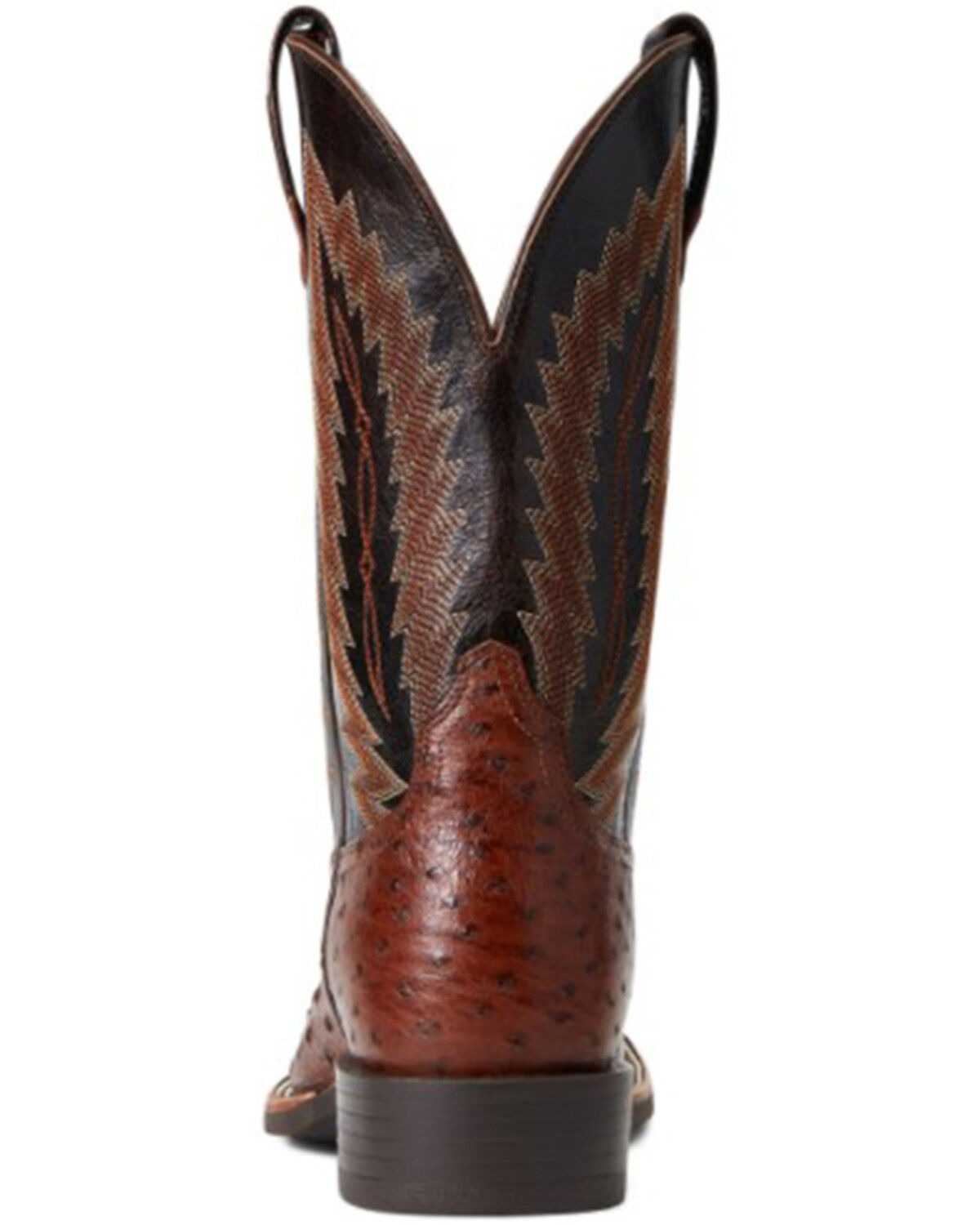 Image #3 - Ariat Men's Full Quill Ostrich Quantum Primo Western Boot - Broad Square Toe, Brown, hi-res